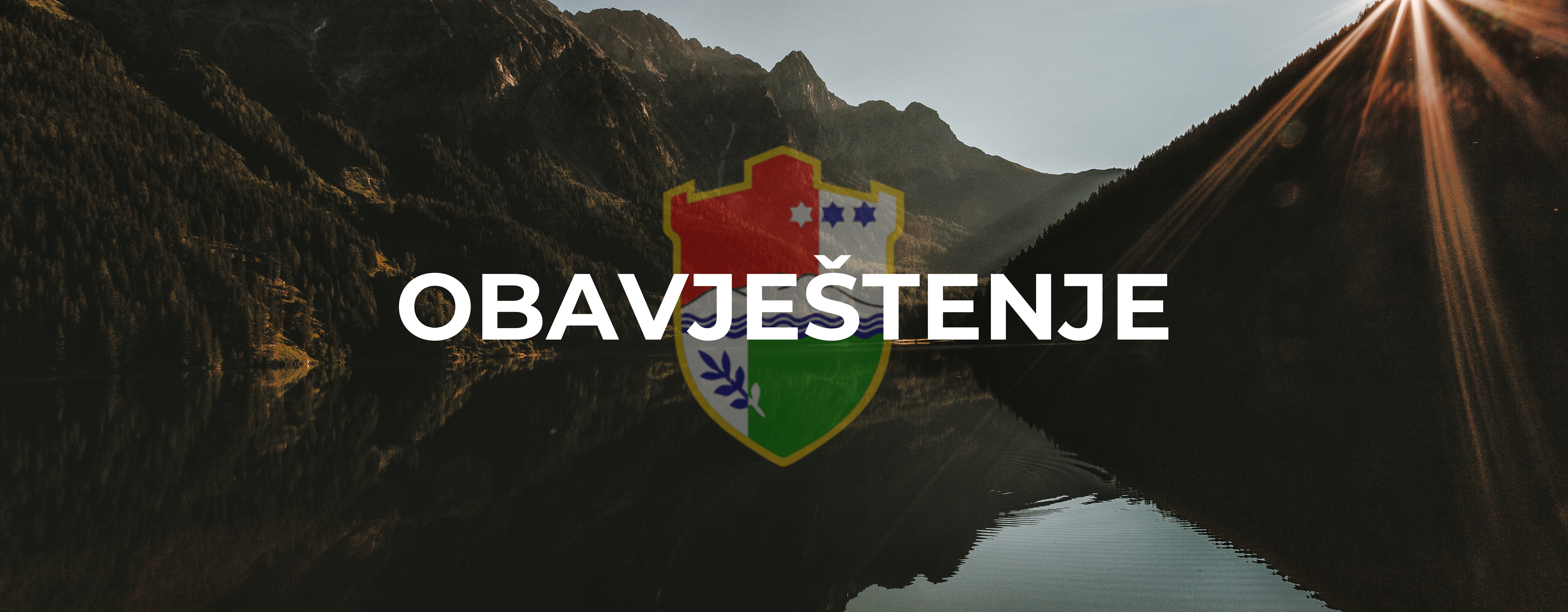 Obavještenje o podnesenom zahtjevu za izdavanje prethodne vodne saglasnosti - Općina Travnik, Sefer Sabahudin