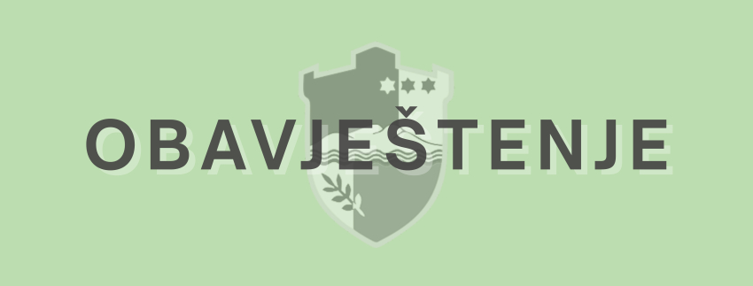 Obavje&scaron;tenja o podnesenom zahtjevu za izdavanje prethodne vodne saglasnosti