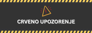 CRVENO UPOZORENJE