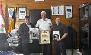 UB &bdquo;Crni labudovi&ldquo; u radnoj posjeti premijeru Srednjobosanskog kantona