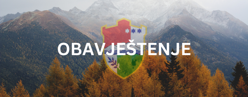 Obavje&scaron;tenje o podnesenom zahtjevu za izdavanje prethodne vodne saglasnosti - Općina Donji Vakuf